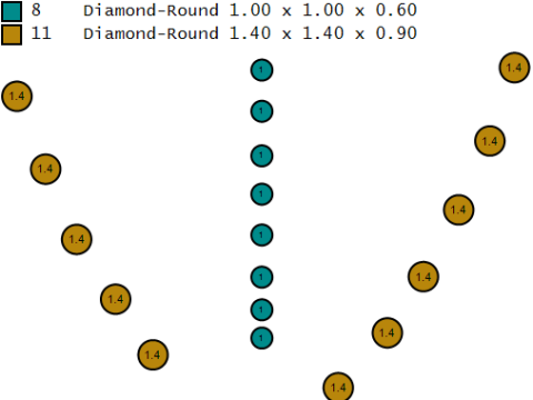 Кулон "Золотая ягода" 3D модель для печати 3D Принт Модель