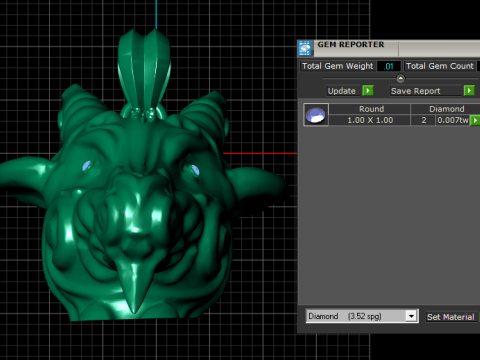 Goat Head Pendant 3D Printable Mode 3D Print Model