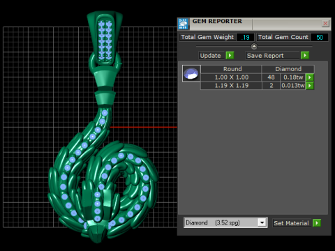 Modello stampabile 3D con ciondolo serpente in oro Modello di stampa 3D