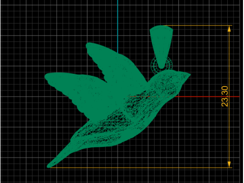Dove Peace ペンダント 3D 印刷可能モデル 3Dプリントモデル