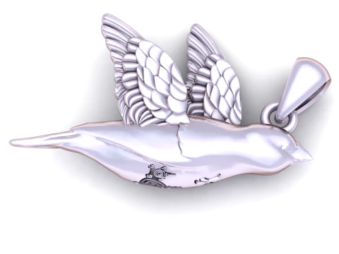 Symbol Love Devotion Pendant 3D Printable Model 3D Print Model