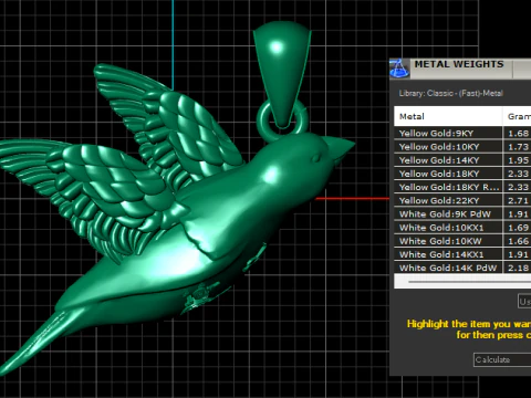 Symbol Love Devotion Pendant 3D Printable Model 3D Print Model