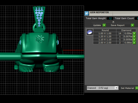 Wisiorek ze zwierzęciem żabą Model do druku 3D Model do druku 3D