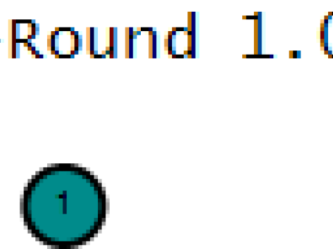黄金の幾何学的なリスのペンダント 3D 印刷可能モデル 3Dプリントモデル