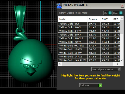 Cartoon Face Pendant 3D Printable Model 3D Print Model