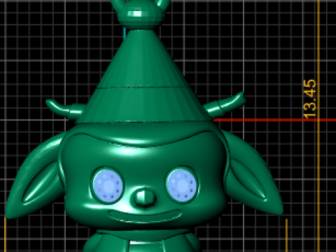 Baby-Kuh-Anhänger 3D-druckbares Modell 3D Druckmodell