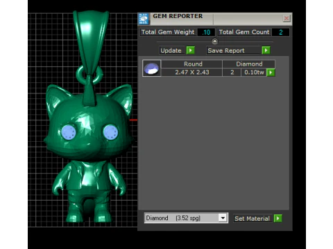 Wolf Baby Pendant 3D Printable Model 3D Print Model