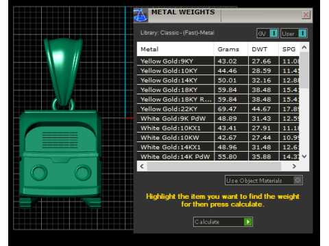 卡通巴士吊坠 3D 可打印模型 3D 打印模型