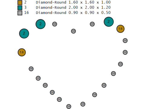 Mechanical Heart Pendant 3D Printable Model 3D Print Model