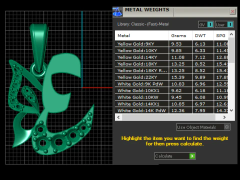 Modern Arabic Calligraphy Pendant 3D Printable Model 3D Print Model