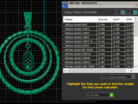 螺旋和谐吊坠 3D 打印模型 3D 打印模型