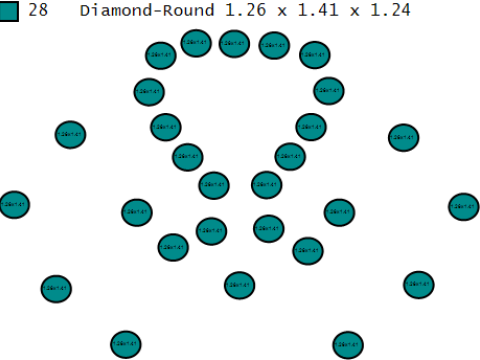 Modèle imprimable en 3D de pendentif en forme de cœur Modèles 3D en vedette