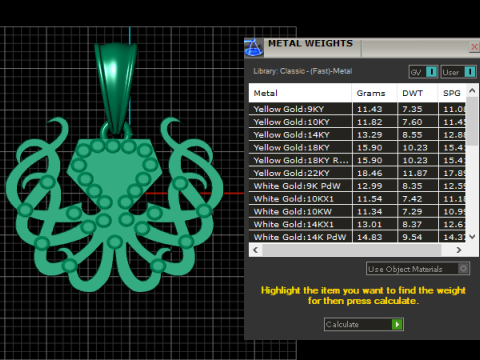 Modèle imprimable en 3D de pendentif en forme de cœur Modèles 3D en vedette