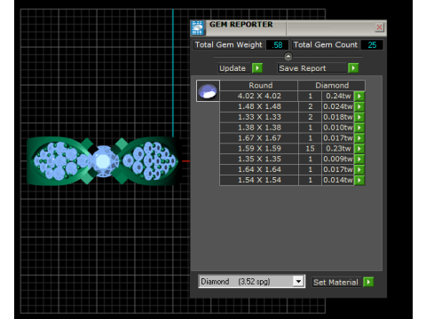 Bague en diamant Royal Bow Modèle imprimable en 3D Modèles 3D en vedette