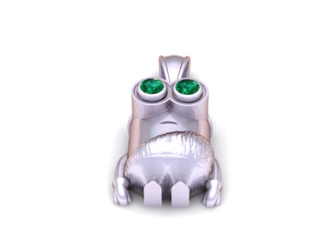 Golden Minion Pendant 3D Printable Model 3D Print Model