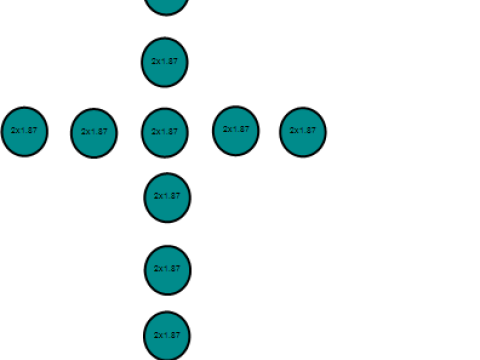 Hilal Pırlanta Haç Kolye 3D Yazdırılabilir Model 3D Baskı Modeli