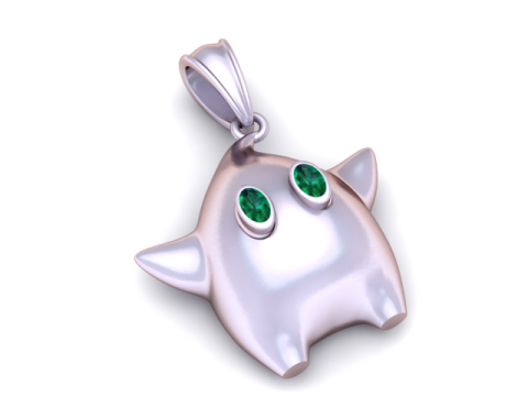 Wisiorek z kreskówek Lumalee Model do druku 3D Model do druku 3D