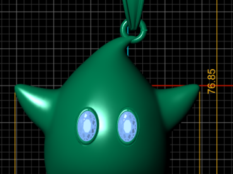 Wisiorek z kreskówek Lumalee Model do druku 3D Model do druku 3D