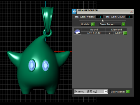 Wisiorek z kreskówek Lumalee Model do druku 3D Model do druku 3D