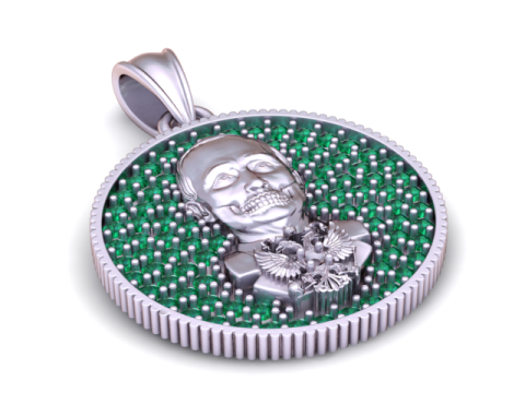 Man diamanten hanger 3D afdrukbare modus 3D printmodel