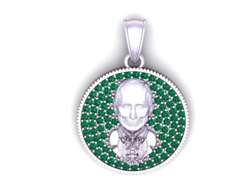 Man diamanten hanger 3D afdrukbare modus 3D printmodel