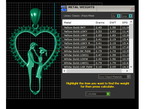 Hartpaar hanger 3D printbaar model 3D printmodel