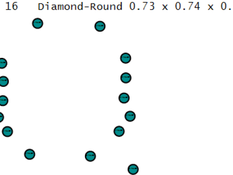 Model do druku 3D ze złotego wisiorka 3D Model do druku 3D