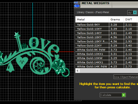 Collier de fleurs d'amour Modèle imprimable en 3D Modèles 3D en vedette