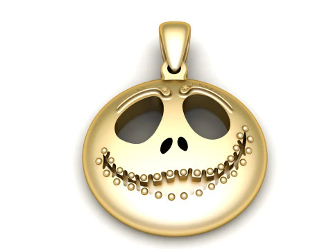 कद्दू फेस पेंडेंट 3डी प्रिंट करने योग्य मॉडल 3D प्रिंट मॉडल