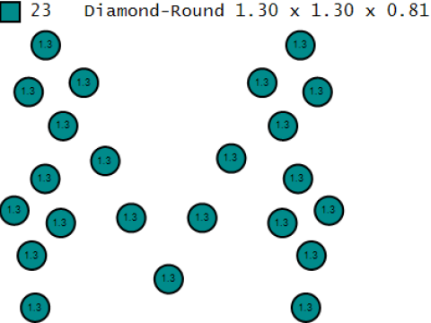 M Harfi Kolye 3D Yazdırılabilir Model 3D Baskı Modeli