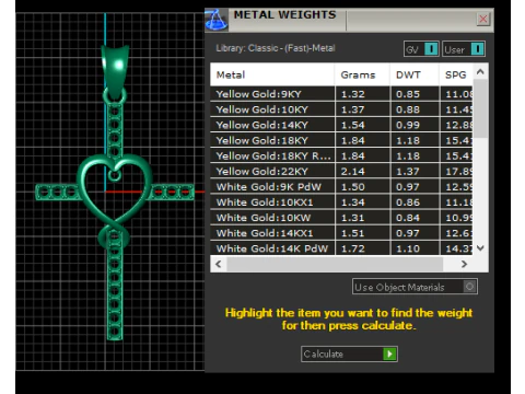 Cross Heart Pendant 3D Printable Model 3D Print Model