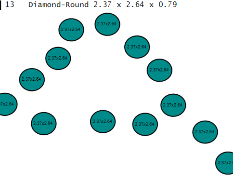 3D-модель для друку з підвіскою буква А 3D Принт Модель