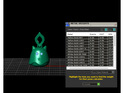 Modelo colgante imprimible en 3D con dije de estrella de gato Modelo de impresión 3D