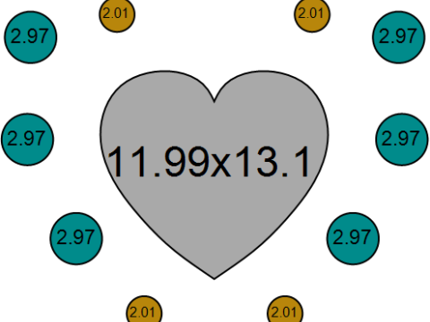 Modèle de bijoux imprimable en 3D avec pendentif halo de coeur élégant Modèles 3D en vedette