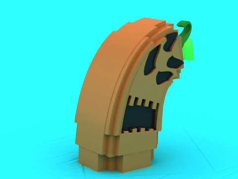 Spooky Halloween Monster Toy 3D Printable Character Figure 3D Print Model