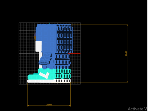 Pixel Blue Dolphin Trio 3D 인쇄 가능 모델 3D 프린트 모델
