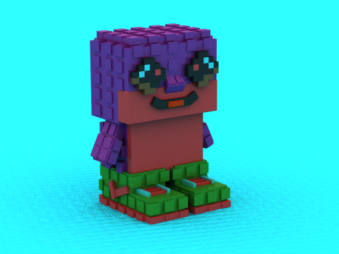 Cute Creature Toy 3D Printable Model 3D Print Model