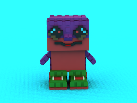 Cute Creature Toy 3D Printable Model 3D Print Model