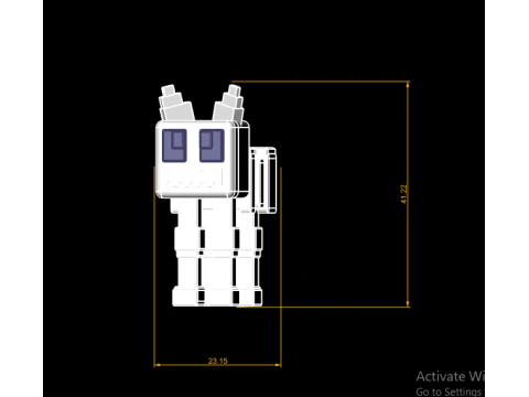Cute Cat Toy 3D Printable Model 3D Print Model