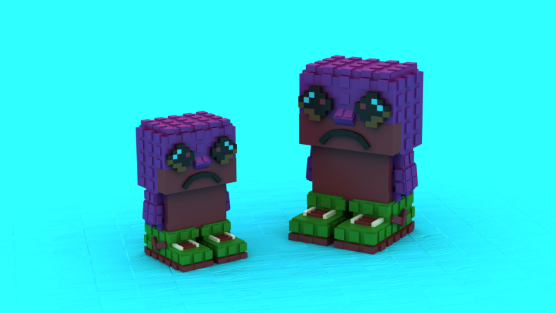 Triest wezen speelgoed 3D afdrukbaar model 3D printmodel .c4d .max .obj .3ds .fbx .stl .blend