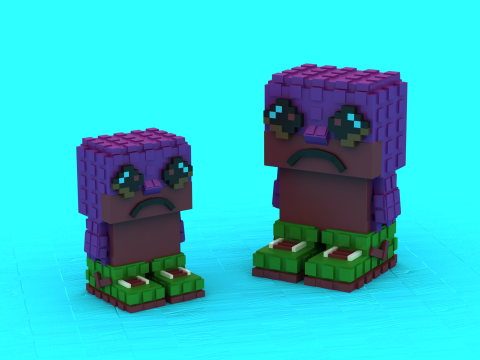 Trauriges Kreaturenspielzeug 3D-druckbares Modell 3D Druckmodell