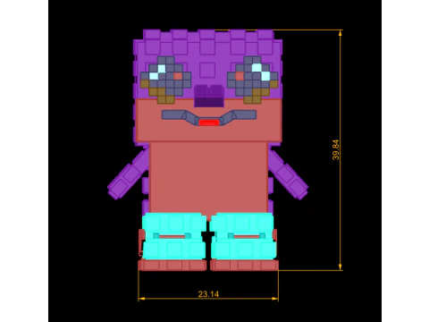 Lego Character Toy 3D Printable Model 3D Print Model