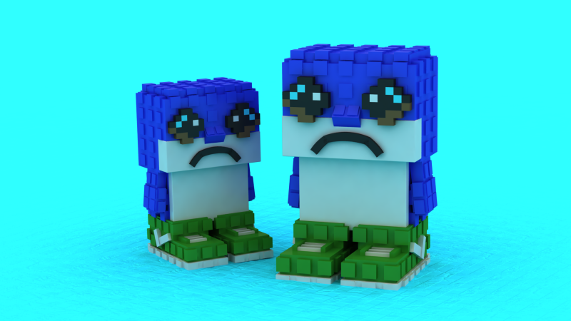 Crying Creature Toy 3D Printable Model 3D Print Model .c4d .max .obj .3ds .fbx .stl .blend 