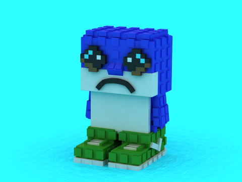 Crying Creature Toy 3D Printable Model 3D Print Model