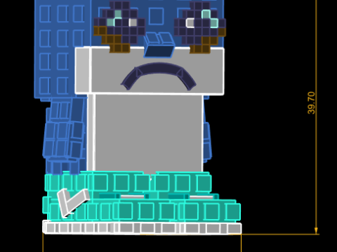 Crying Creature Toy 3D Printable Model 3D Print Model