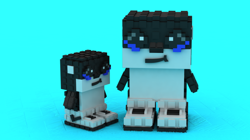 Emotional Penguin Toy 3D Printable Model 3D Print Model .c4d .max .obj .3ds .fbx .stl .blend 