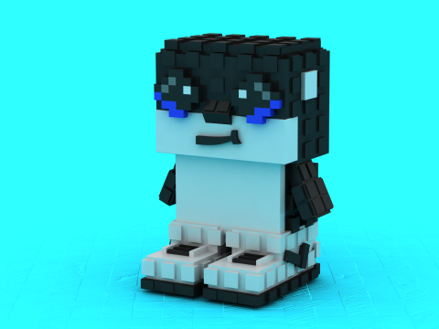 Emotional Penguin Toy 3D Printable Model 3D Print Model