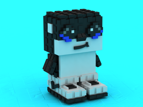 Emotional Penguin Toy 3D Printable Model 3D Print Model