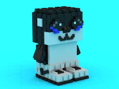 Cute Emotional Penguin Toy 3D Printable Model 3D Print Model