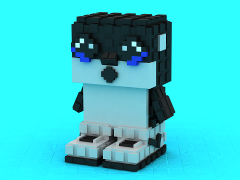 令人震惊的企鹅玩具 3D 打印模型 3D 打印模型